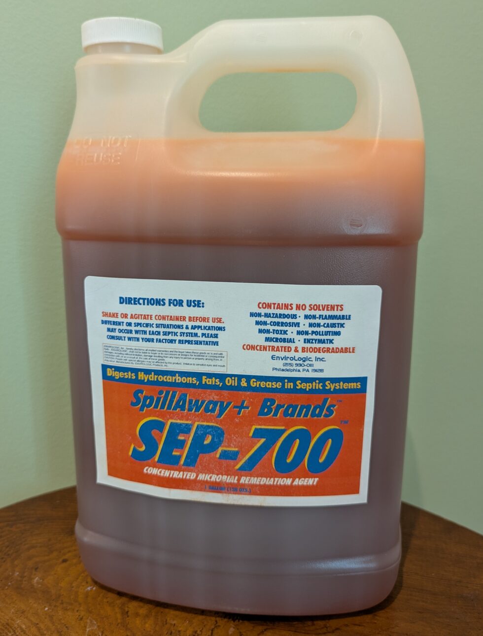 SEP-700™ Septic & Sewer System Cleaner 5 gallon - Image 2