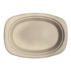 World Centric Compostable 10" Fiber Oval Plates  500/Case
