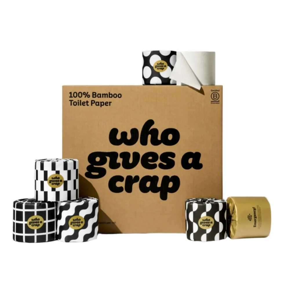 Bamboo Toilet Paper | Who Gives a Crap® Case of 48