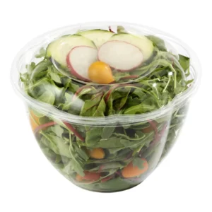 World Centric 48 oz Clear Salad Bowl | Compostable | PLA | Case of 300